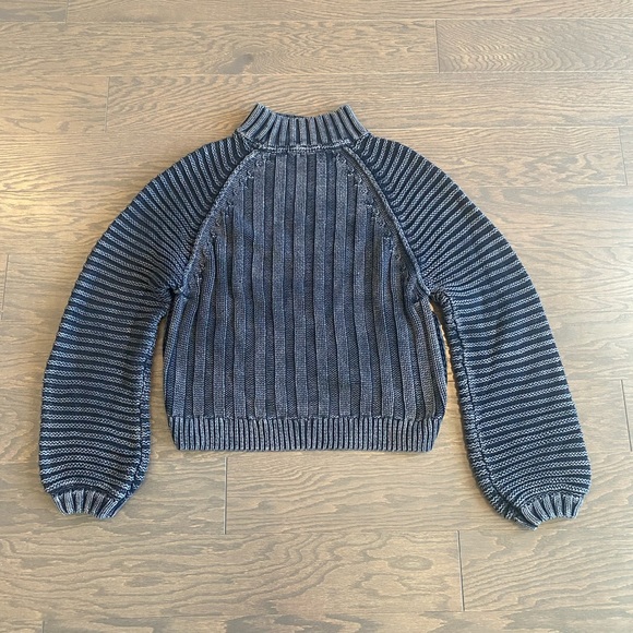 FREE PEOPLE Sweetheart Mock Neck Sweater size M - Picture 4 of 12